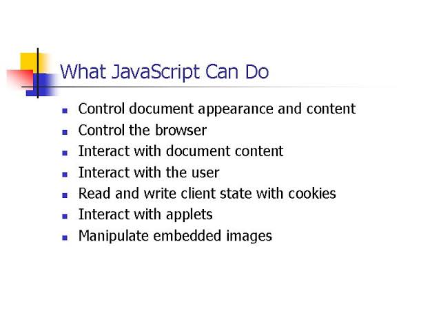 What is JavaScript and what can it do