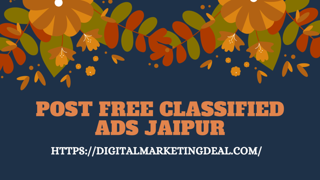 Post Free Classified Ads Jaipur (1)