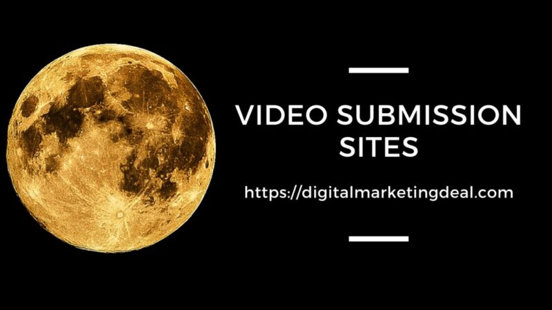 Video Submission Sites List Ranking 2023 Updated, Video Sharing Sites