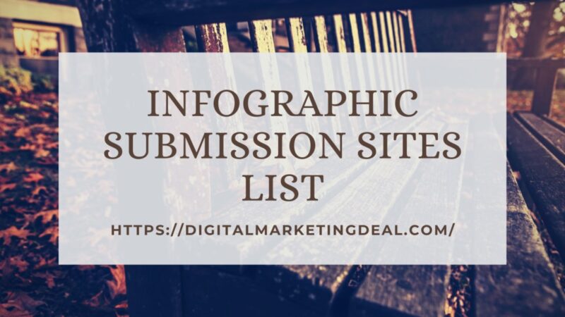 Infographic Submission Sites List 2023 Updated