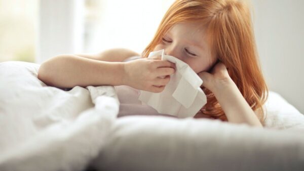 What causes Stomach flu in a child?