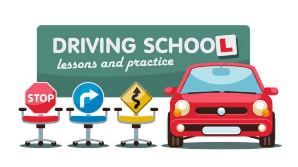 Top 10 Driving Schools in Table view
