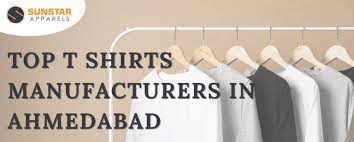 Top 10 t shirt manufacturer in ahmedabad