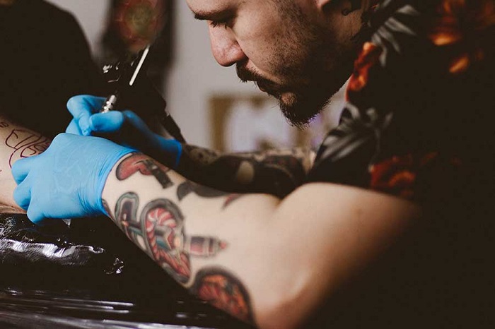 Inks n Needles Tattoo Studio - Beyond Earth's bounds, where colors dance in  zero gravity... By: @on_24x7 #tattoolife #tattoostagram #tattooidea  #tattoist #tattooideas #tattoodesign #tattooart #tattooartist  #tattooartwork # | Facebook