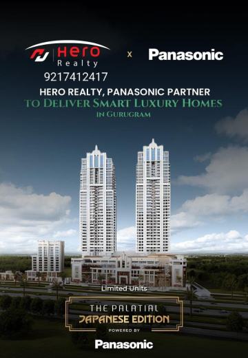 3/4 BHK Hero Homes The Palatial Luxury Fully Loaded High-rise Condominium