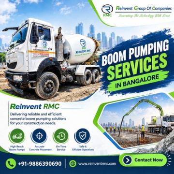 Boom Pumping Services In Bangalore