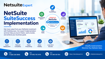 NetSuite SuiteSuccess implementation for Business Management