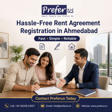 Hassle Free Rent Agreement Registration Service in Ahmedabad - Preferus