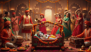 Janmashtami ki Pavitra Gatha – श्रीकृष्ण का जन्म aur कृष्ण जन्म की कथा ka Adhyatmik Rahasya