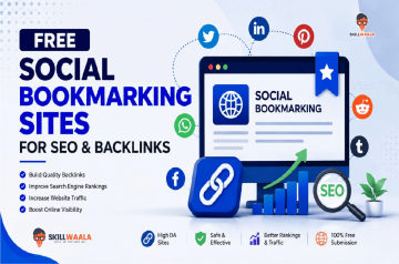 Top Free Social Bookmarking Sites for SEO and Backlinks – Skillwaala