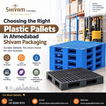 Choosing the Right Plastic Pallets in Ahmedabad – Shivam Packaging