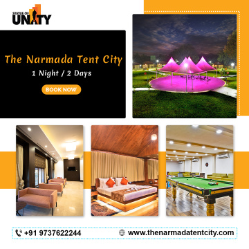 Book 1 Night 2 Days Packages | Narmada Tent City