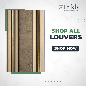 Buy Interior Louvers Panel From Top Brands At The Lowest Prices In India | Frikly