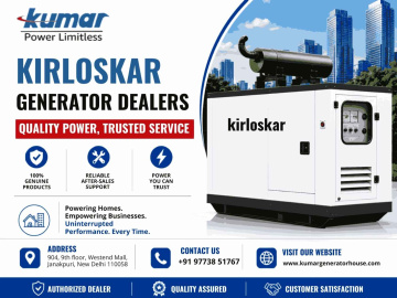 Kirloskar Generator Dealers – Quality Power, Trusted Service
