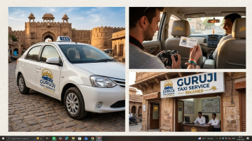 Guruji Taxi Service Bikaner | Best Taxi Services In Bikaner