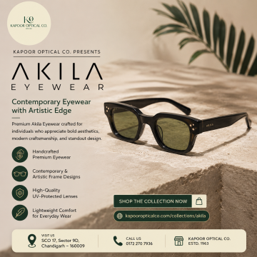 Akila Eyewear – Contemporary Eyewear with Artistic Edge
