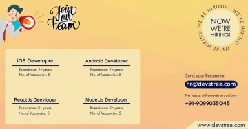 Hiring for React native, iOS, ReactJS & Node.JS Developers | Ahmedabad, India