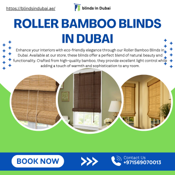 Custom Bamboo Blinds in Dubai | Eco-Friendly & Stylish Window Treatments