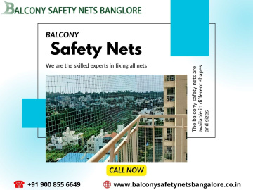 Protect Your Loved Ones with High-Quality Balcony Safety Nets in Bangalore by Venky Safety Nets