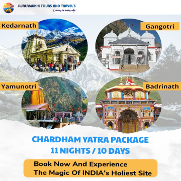 Experience the Divine Chardham Yatra Packages from Hyderabad by Jwalamukhi Tours and Travels