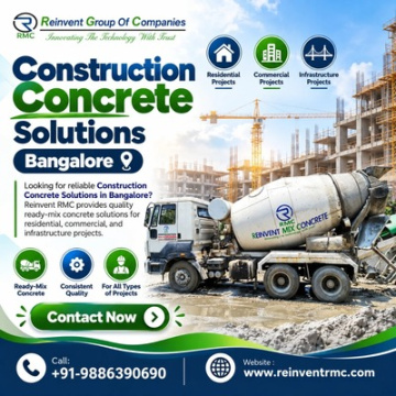 Construction Concrete Solutions Bangalore
