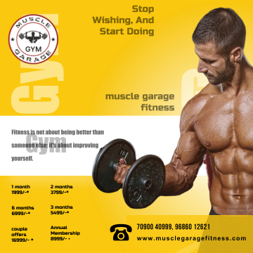 Muscle Garage Fitness|Gym in Hennur