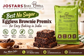 Best No Sugar Eggless Brownie Premix for Easy Baking in India