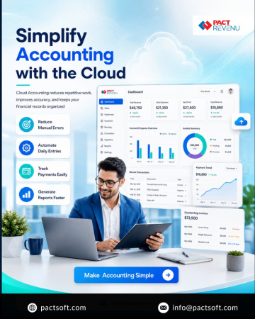 Best Cloud Accounting Software for Businesses | PACT REVENU ERP