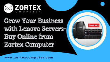 Grow Your Business with Lenovo Servers- Buy Online from Zortex Computer