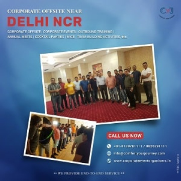Corporate Event Organisers in Gurgaon - Corporate Team Outing Near Delhi