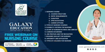 Free Webinar on Nursing Course- 12th Feb 2022