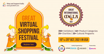 Great International Mela 2021 - Shop and Support India