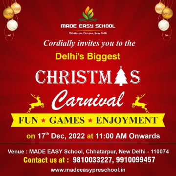 Biggest Christmas Carnival in Delhi | You are Invited !