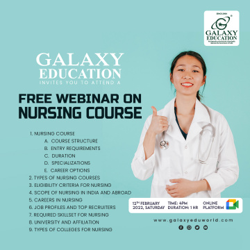 Free Webinar On Nursing Course at 12th Feb 2022, Join Us, It's free!