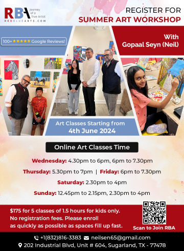 Join Summer Art Camps in Sugar Land - Redbluearts