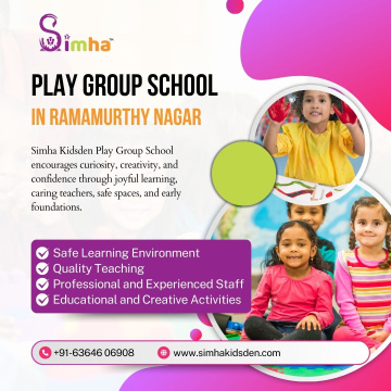 Simha Kidsden | Play Group School in Ramamurthy Nagar