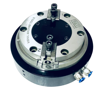 Pneumatic Chuck manufacturer in Faridabad: Vishal Machine Tools