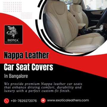 Nappa Leather Car Seat Covers In Bangalore | Artificial Leather Car Seat Covers In Bangalore