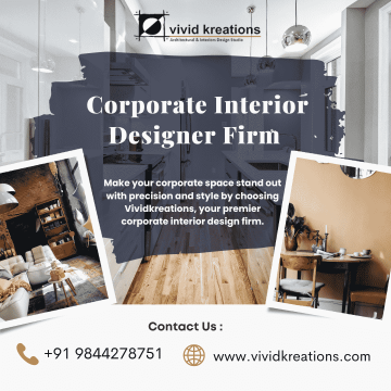 Corporate Interior Designer Firm in Bangalore