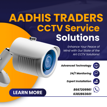 Best CCTV Camera Seller in Madurai - Aadhis Traders