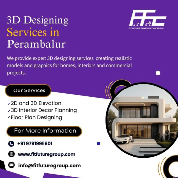 3D Designing Services in Perambalur