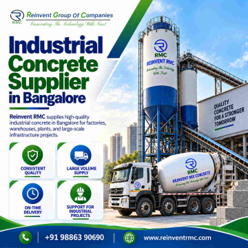 Industrial Concrete Supplier in Bangalore