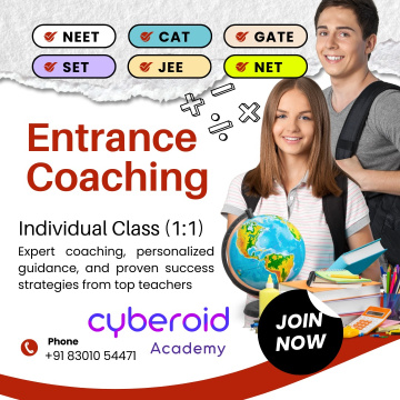 Online Entrance Coaching Institute in Kerala (Medical, Engineering, Management, KERALA SET, UGC NET) | Cyberoid Academy