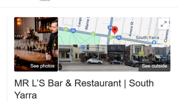 South Yarra Bars and Restaurants