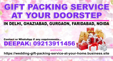 WEDDING GIFTS PACKING SERVICE AT YOUR HOME | TROUSSEAU PACKING WE DO