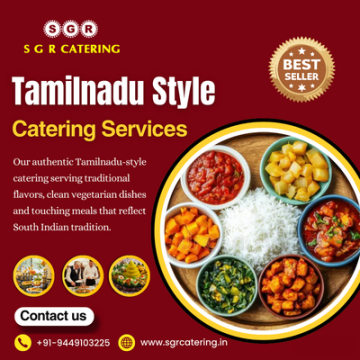 Tamilnadu Style Catering Services in Bangalore | Best Vegetarian Caterers in Bangalore