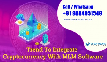 Trend To Integrate Cryptocurrency With MLM Software – VI Software Solutions