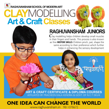 CLAY MODELLING ART & CRAFT CLASSES