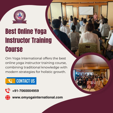 Best Online Yoga Instructor Training Course | Om Yoga International in Rishikesh, India