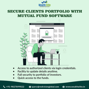 How can track my portfolio on mutual fund software for Distributors in India?